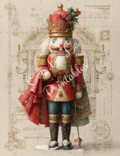 Load image into Gallery viewer, Victorian Nutcracker Christmas- Ooh La La Printables