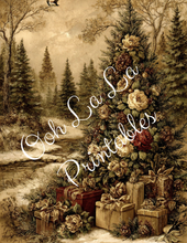 Load image into Gallery viewer, Red Velvet Christmas- Ooh La La Printables