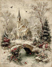 Load image into Gallery viewer, Winter Bridges- Ooh La La Printables