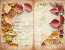 Load image into Gallery viewer, Gentle Autumn Fairies Journal Bundle- Ooh La La Printables