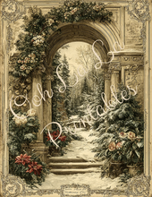 Load image into Gallery viewer, Christmas Countryside Manor- Ooh La La Printables