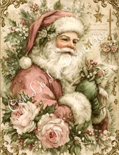 Load image into Gallery viewer, Pink Victorian Christmas- Ooh La La Printables