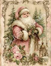 Load image into Gallery viewer, Pink Victorian Christmas- Ooh La La Printables