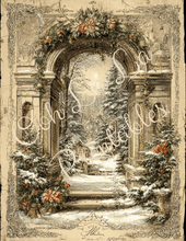 Load image into Gallery viewer, Christmas Countryside Manor- Ooh La La Printables