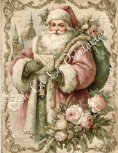 Load image into Gallery viewer, Pink Victorian Christmas- Ooh La La Printables