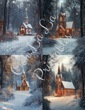 Load image into Gallery viewer, Churches- Ooh La La Printables