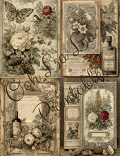 Load image into Gallery viewer, Victorian Botanicals- Ooh La La Printables