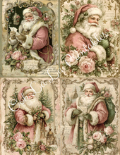 Load image into Gallery viewer, Pink Victorian Christmas- Ooh La La Printables