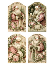 Load image into Gallery viewer, Pink Victorian Christmas- Ooh La La Printables