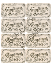 Load image into Gallery viewer, Snowy Christmas Cottages- Ooh La La Printables