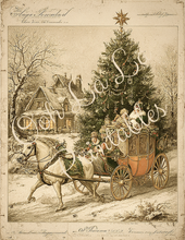 Load image into Gallery viewer, Christmas Countryside Manor- Ooh La La Printables