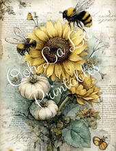 Load image into Gallery viewer, White Pumpkins & Sunflowers Journal Bundle- Ooh La La Printables
