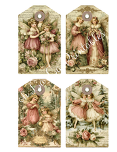Load image into Gallery viewer, Pink Victorian Christmas- Ooh La La Printables