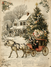 Load image into Gallery viewer, Christmas Countryside Manor- Ooh La La Printables