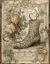 Load image into Gallery viewer, Victorian Botanicals- Ooh La La Printables