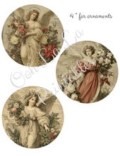 Load image into Gallery viewer, Vintage Fairy Christmas- Ooh La La Printables