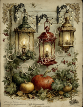 Load image into Gallery viewer, Cozy Autumn Porches- Ooh La La Printables