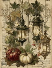 Load image into Gallery viewer, Cozy Autumn Porches- Ooh La La Printables