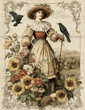 Load image into Gallery viewer, Sunflowers & Scarecrows- Ooh La La Printables