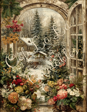 Load image into Gallery viewer, Christmas Countryside Manor- Ooh La La Printables