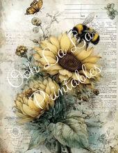 Load image into Gallery viewer, White Pumpkins & Sunflowers Journal Bundle- Ooh La La Printables