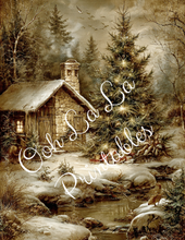 Load image into Gallery viewer, Red Velvet Christmas- Ooh La La Printables