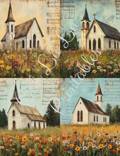 Load image into Gallery viewer, Churches- Ooh La La Printables