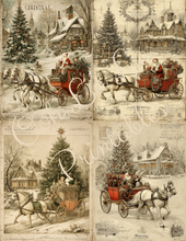 Load image into Gallery viewer, Christmas Countryside Manor- Ooh La La Printables