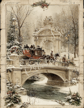 Load image into Gallery viewer, Winter Bridges- Ooh La La Printables