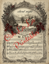 Load image into Gallery viewer, Christmases Of Yesteryear- Ooh La La Printables