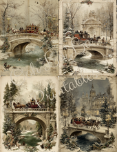 Load image into Gallery viewer, Winter Bridges- Ooh La La Printables