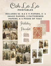 Load image into Gallery viewer, Holiday Hamlet- Ooh La La Printables