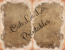 Load image into Gallery viewer, Snowy Christmas Cottages- Ooh La La Printables