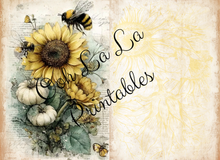 Load image into Gallery viewer, White Pumpkins & Sunflowers Journal Bundle- Ooh La La Printables