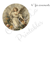 Load image into Gallery viewer, Vintage Fairy Christmas- Ooh La La Printables