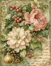 Load image into Gallery viewer, Pink Victorian Christmas- Ooh La La Printables