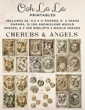 Load image into Gallery viewer, Cherubs & Angels- Ooh La La Printables