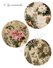 Load image into Gallery viewer, Vintage Fairy Christmas- Ooh La La Printables