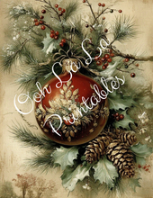 Load image into Gallery viewer, Red Velvet Christmas- Ooh La La Printables