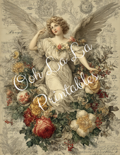 Load image into Gallery viewer, Vintage Fairy Christmas- Ooh La La Printables