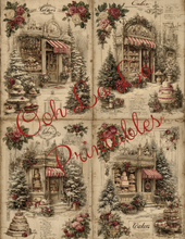 Load image into Gallery viewer, Christmas Patisserie- Ooh La La Printables
