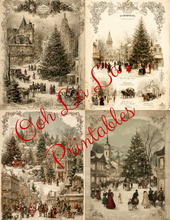 Load image into Gallery viewer, Christmases Of Yesteryear- Ooh La La Printables