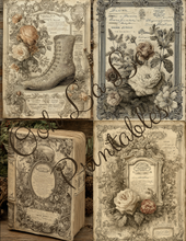 Load image into Gallery viewer, Victorian Botanicals- Ooh La La Printables