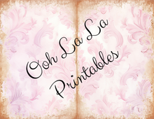 Load image into Gallery viewer, Snowy Christmas Cottages- Ooh La La Printables