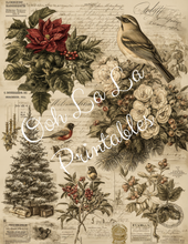 Load image into Gallery viewer, Vintage Fairy Christmas- Ooh La La Printables
