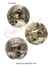 Load image into Gallery viewer, Winter Bridges- Ooh La La Printables