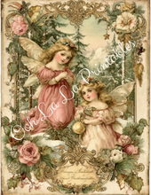 Load image into Gallery viewer, Pink Victorian Christmas- Ooh La La Printables