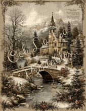 Load image into Gallery viewer, Winter Bridges- Ooh La La Printables