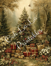 Load image into Gallery viewer, Red Velvet Christmas- Ooh La La Printables