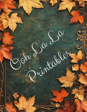Load image into Gallery viewer, Autumn Forest Fairies- Ooh La La Printables